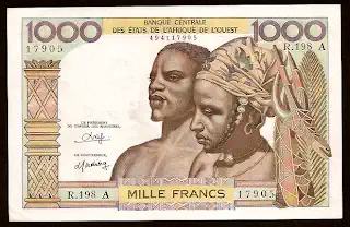 1 000 francs P - 103 A n P-103A