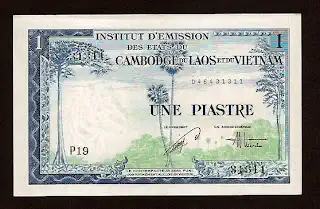 1 Piaster - P 105 P-105 - Frente/Verso