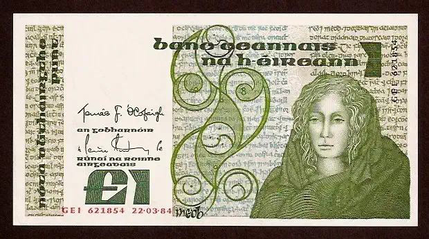 1 Pound - P 70 c P-70C - Frente/Verso