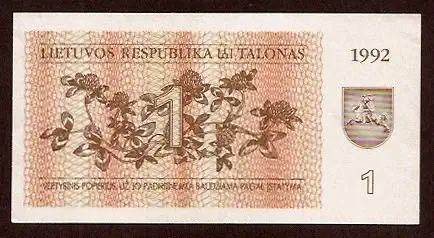 1 Talonas - P 39 P-39 - Frente/Verso