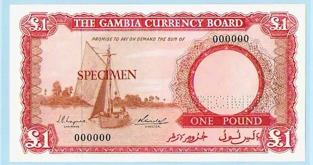 1 pound P 2 specimen P-2S - Frente/Verso