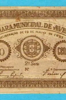 10 centavos aveiro - Frente/Verso