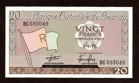 20 Francs - P 6 P-6
