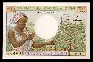 50 francs - P 31 P-31 - Frente/Verso